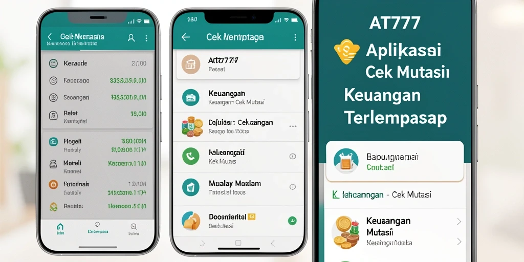Tampilan antarmuka aplikasi Cek Mutasi yang user-friendly.