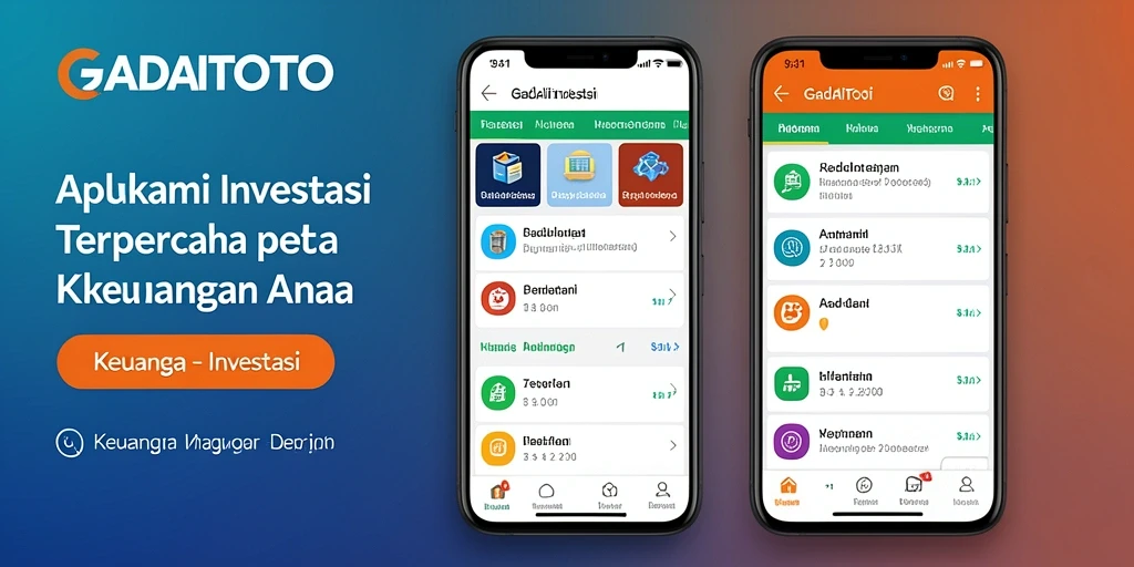 Tampilan utama GADAITOTO yang intuitif dan informatif.