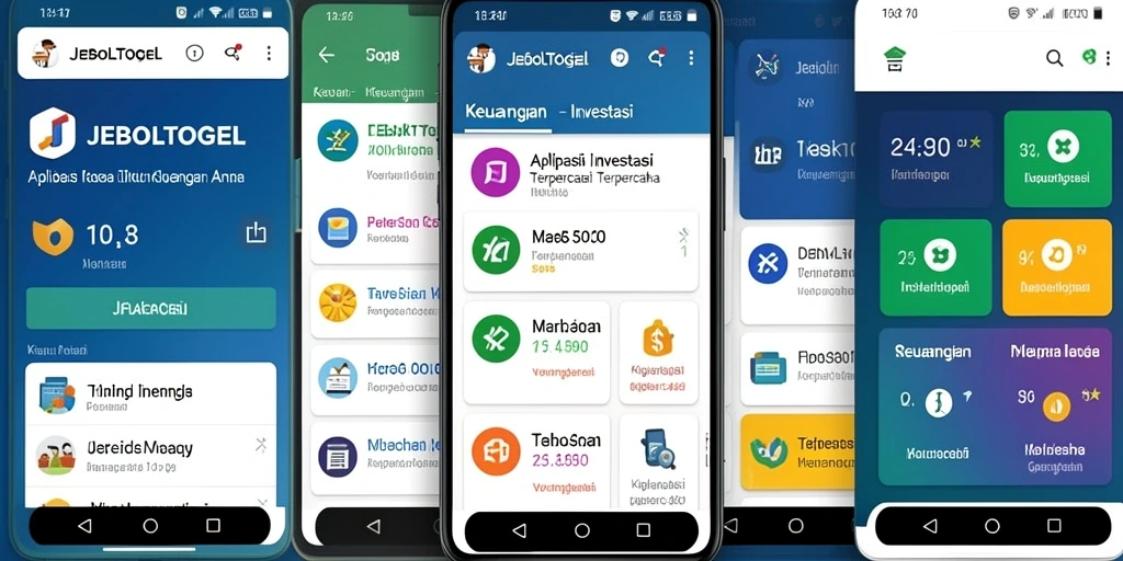 Antarmuka JEBOLTOGEL yang ramah pengguna dan informatif.